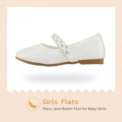 DREAM PAIRS Girl's Mary Jane Slip On Ballerina Flat Women