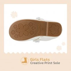 DREAM PAIRS Girl's Mary Jane Slip On Ballerina Flat Women