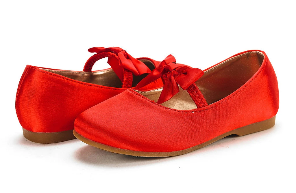 DREAM PAIRS Toddler/Girls Bow Ballerina Flats 26 DREAM PAIRS Toddler/Girls Bow Ballerina Flats