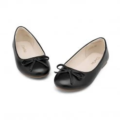 DREAM PAIRS Women Girl's Fashion Bow Ballet Flats