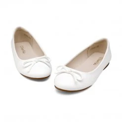 DREAM PAIRS Women Girl's Fashion Bow Ballet Flats