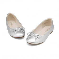 DREAM PAIRS Women Girl's Fashion Bow Ballet Flats