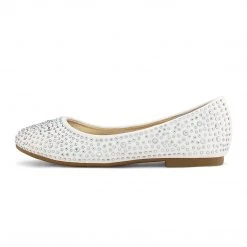 DREAM PAIRS Girl's Slip-On Party Ballerina Flats Women