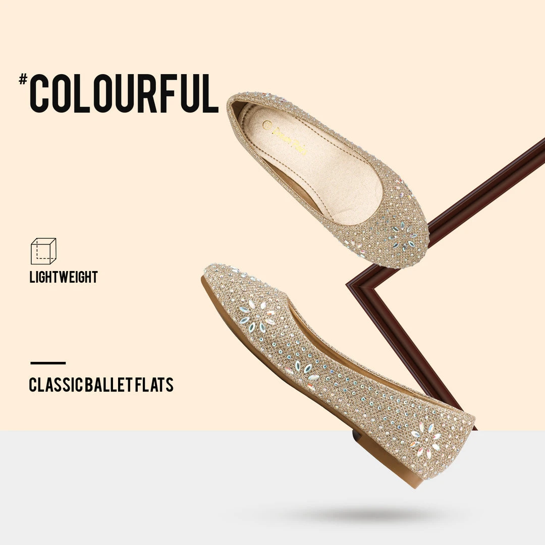 DREAM PAIRS Women Girl's Comfortable Ballerina Flats 4 DREAM PAIRS Women Girl's Comfortable Ballerina Flats