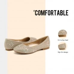 DREAM PAIRS Women Girl's Comfortable Ballerina Flats 32 DREAM PAIRS Women Girl's Comfortable Ballerina Flats