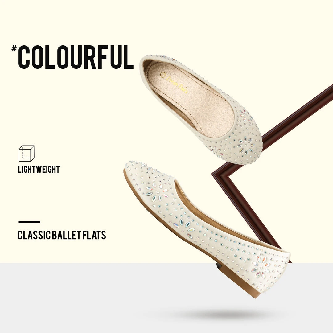 DREAM PAIRS Women Girl's Comfortable Ballerina Flats 9 DREAM PAIRS Women Girl's Comfortable Ballerina Flats