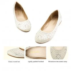 DREAM PAIRS Women Girl's Comfortable Ballerina Flats 40 DREAM PAIRS Women Girl's Comfortable Ballerina Flats