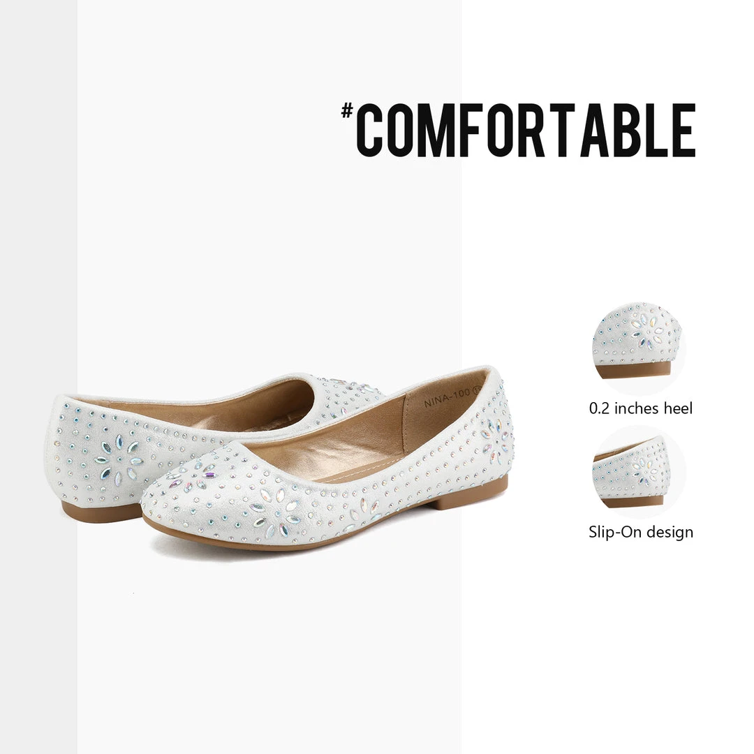 DREAM PAIRS Women Girl's Comfortable Ballerina Flats 26 DREAM PAIRS Women Girl's Comfortable Ballerina Flats