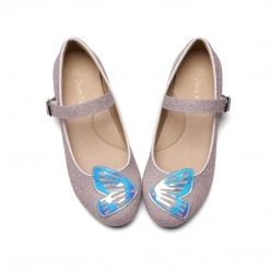 DREAM PAIRS Women Girls Flower Princess Ballet Flats