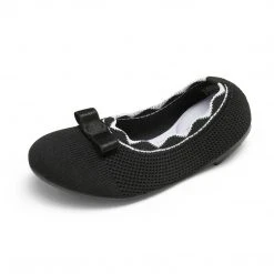 DREAM PAIRS Girls Knitted Slip On Ballet Flats Women