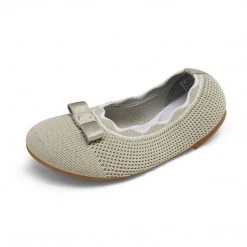 DREAM PAIRS Girls Knitted Slip On Ballet Flats Women