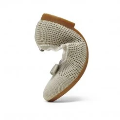 DREAM PAIRS Girls Knitted Slip On Ballet Flats Women