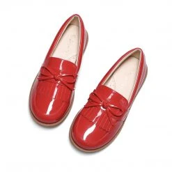 Dream Pairs Tassel Bow Girls Dress Flats Women