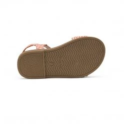 DREAM PAIRS Women Open-toe Princess Girls Flat Sandals