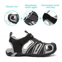 DREAM PAIRS Boys Girls Outdoor Athletic Sandals