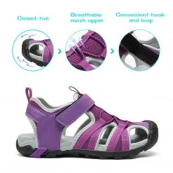 DREAM PAIRS Boys Girls Outdoor Athletic Sandals