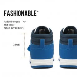 Dream Pairs Boys & Girls High Top Sneaker Women