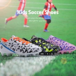 DREAM PAIRS Boys & Girls Soccer Cleats Shoes