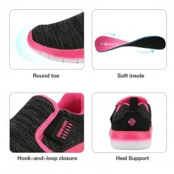 DREAM PAIRS Women Comfortable Kids Running Shoes