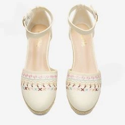 DREAM PAIRS Women's Closed Toe Espadrille Wedges