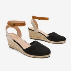 DREAM PAIRS Women's Low Wedge Espadrilles