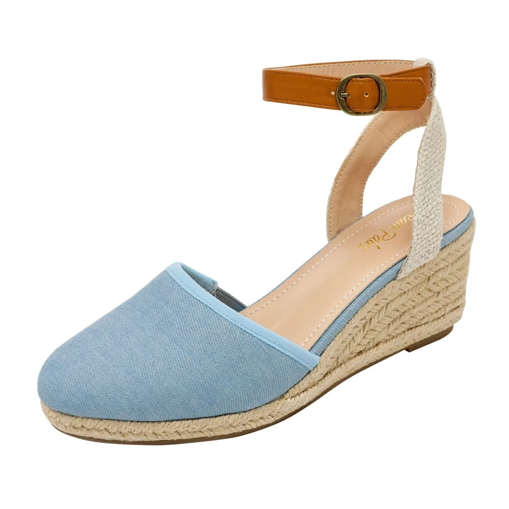 DREAM PAIRS Women's Low Wedge Espadrilles 13 DREAM PAIRS Women's Low Wedge Espadrilles