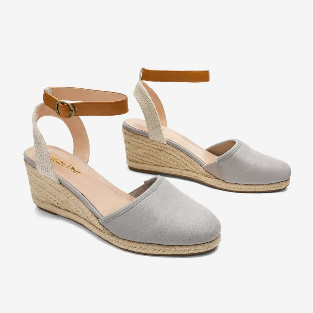 DREAM PAIRS Women's Low Wedge Espadrilles 20 DREAM PAIRS Women's Low Wedge Espadrilles