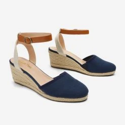 DREAM PAIRS Women's Low Wedge Espadrilles 73 DREAM PAIRS Women's Low Wedge Espadrilles