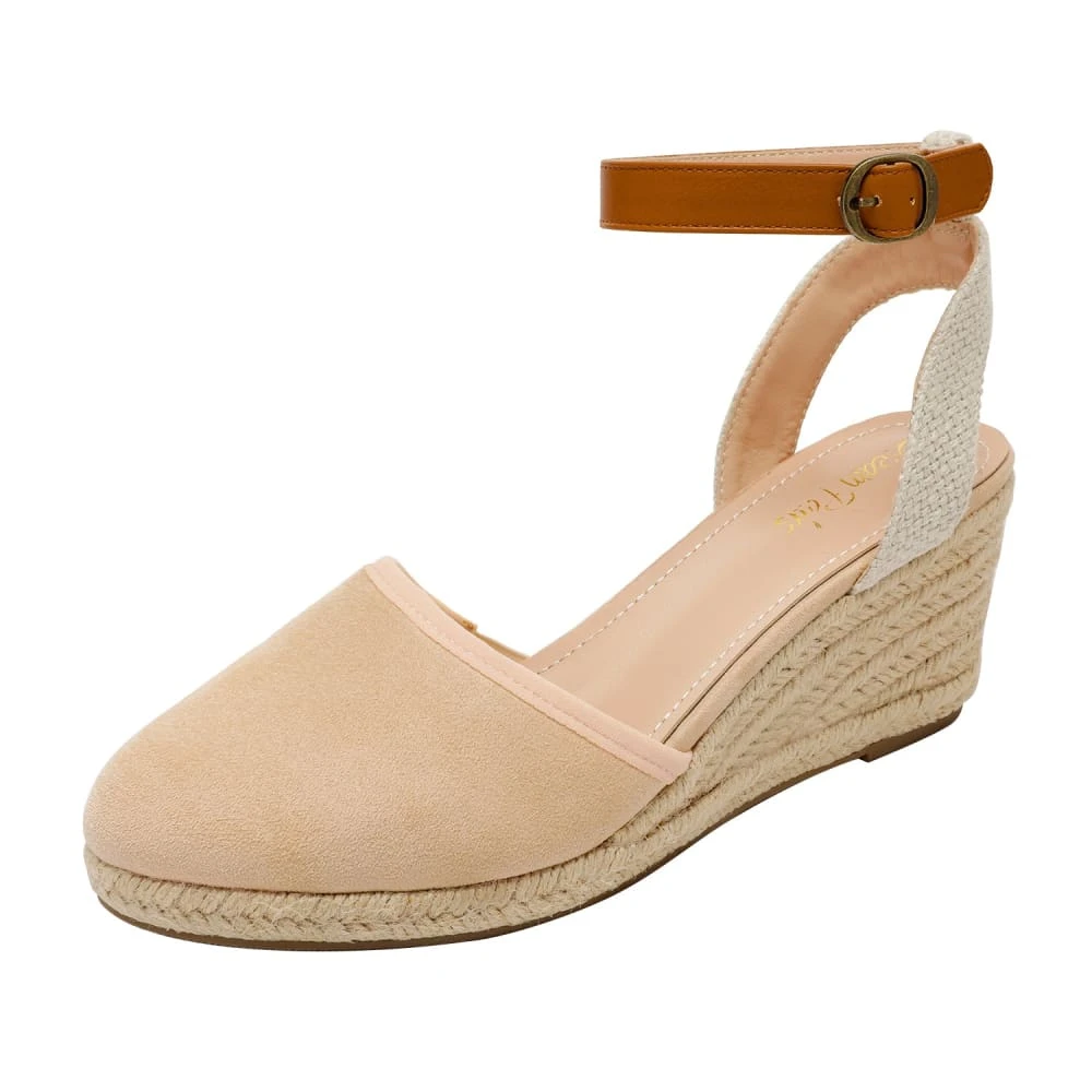 DREAM PAIRS Women's Low Wedge Espadrilles 31 DREAM PAIRS Women's Low Wedge Espadrilles