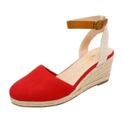 DREAM PAIRS Women's Low Wedge Espadrilles 84 DREAM PAIRS Women's Low Wedge Espadrilles