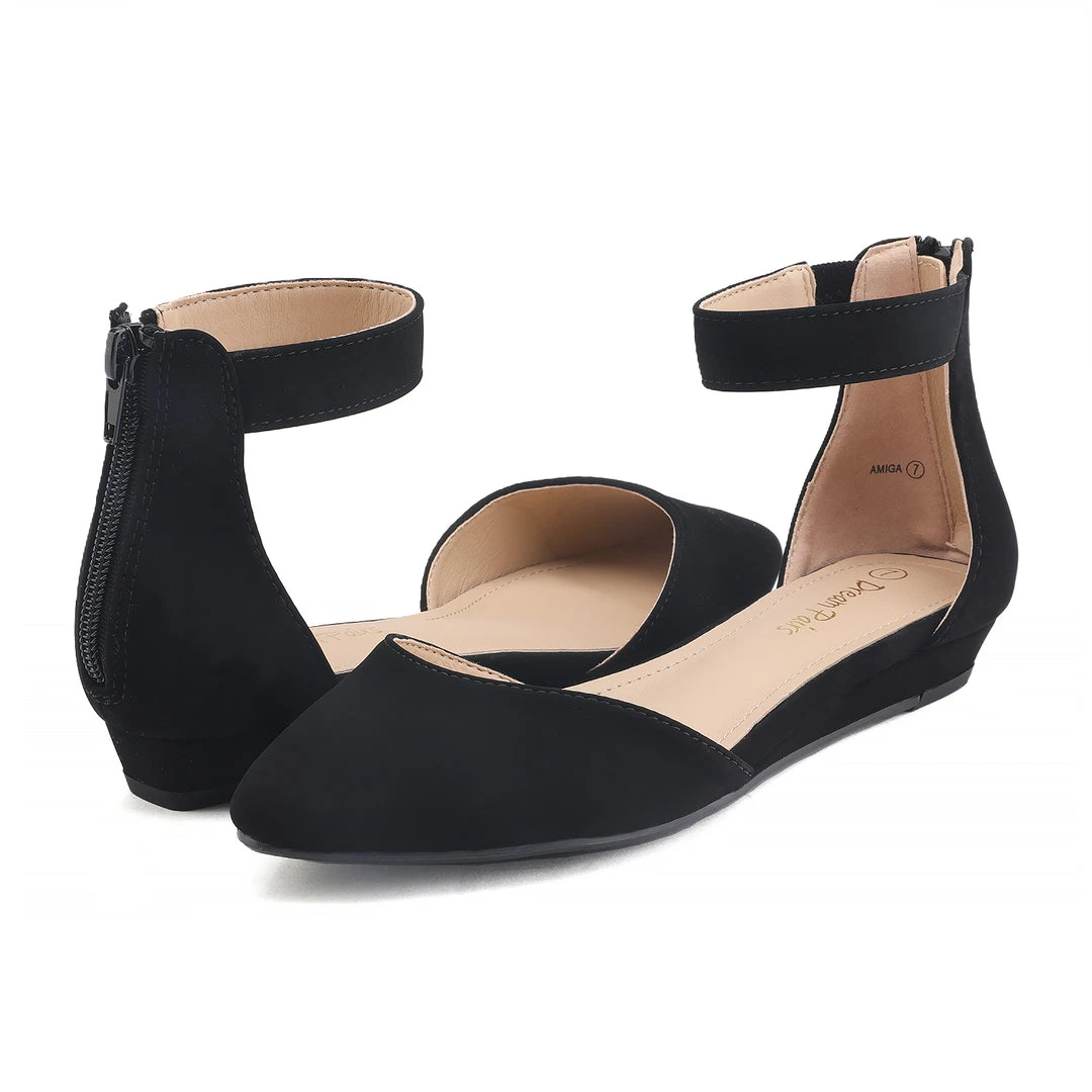 DREAM PAIRS Women's Ankle Strap Flats Shoes 2 DREAM PAIRS Women's Ankle Strap Flats Shoes