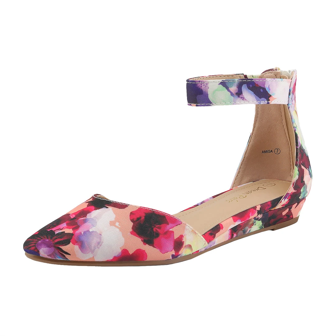 DREAM PAIRS Women's Ankle Strap Flats Shoes 13 DREAM PAIRS Women's Ankle Strap Flats Shoes