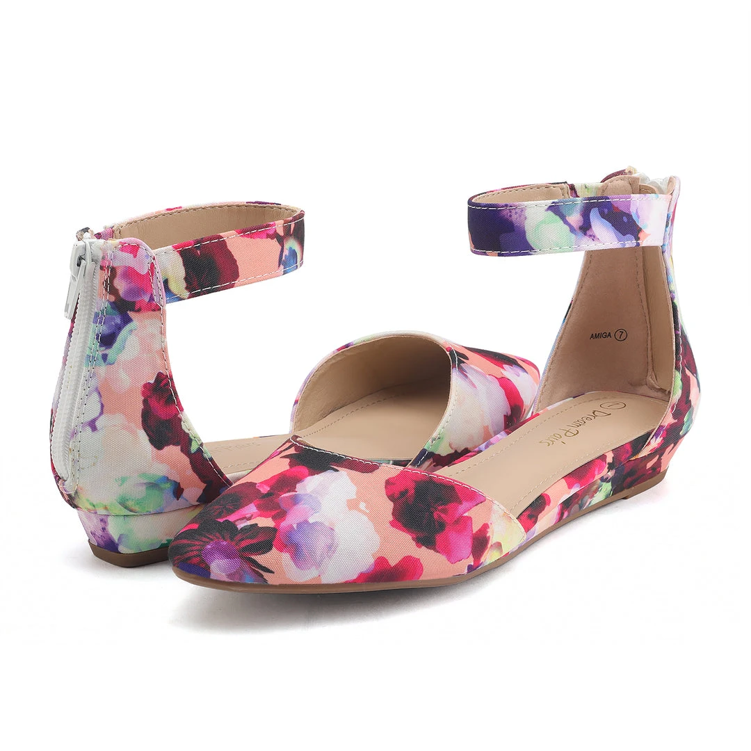 DREAM PAIRS Women's Ankle Strap Flats Shoes 14 DREAM PAIRS Women's Ankle Strap Flats Shoes