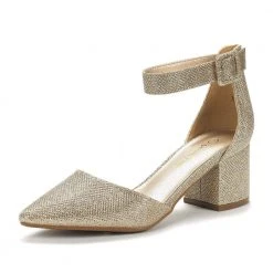 DREAM PAIRS Chunky Low Heel Pumps New Arrivals