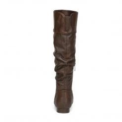 DREAM PAIRS Women's Flat Knee High Boots