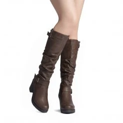 Dream Pairs Women's Chunky Heel Knee High Boots