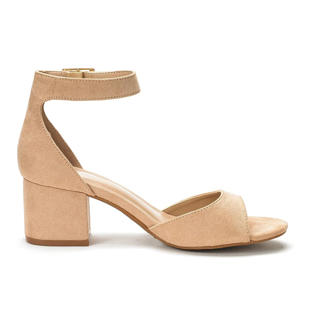 DREAM PAIRS New Arrivals Women's Low Heel Ankle Strap Chunky Sandals 15 DREAM PAIRS New Arrivals Women's Low Heel Ankle Strap Chunky Sandals