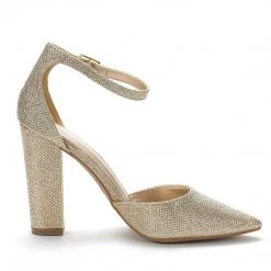 DREAM PAIRS Coco Pointed Toe Chunky High Heel Pumps Women