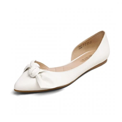 DREAM PAIRS Women's Comfortable Pointed Toe Ballet Flats