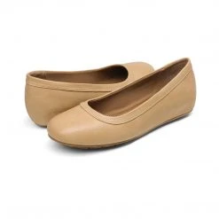 DREAM PAIRS Low Wedge Round Toe Flat Shoes Women