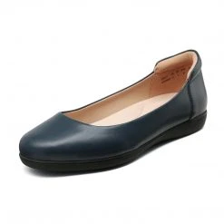 DREAM PAIRS Women's Round Toe Comfortable Work Ballet Flats