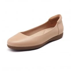 DREAM PAIRS Women's Round Toe Comfortable Work Ballet Flats