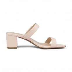 DREAM PAIRS Two Strap Chunky Heel Sandals