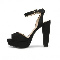 DREAM PAIRS New Arrivals High Heel Platform Chunky Sandals