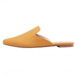 DREAM PAIRS Women's Pointed Toe Flat Mules