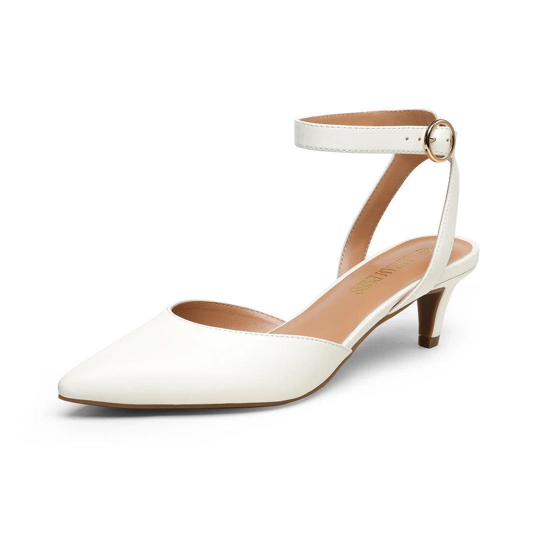 DREAM PAIRS Women's Ankle Strap Low Heel Pump Shoes New Arrivals 36 DREAM PAIRS Women's Ankle Strap Low Heel Pump Shoes New Arrivals