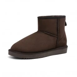 DREAM PAIRS Women's Faux Fur Winter Ankle Snow Boots