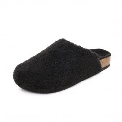 DREAM PAIRS Women's Indoor & Outdoor Cork Fuzzy Slippers