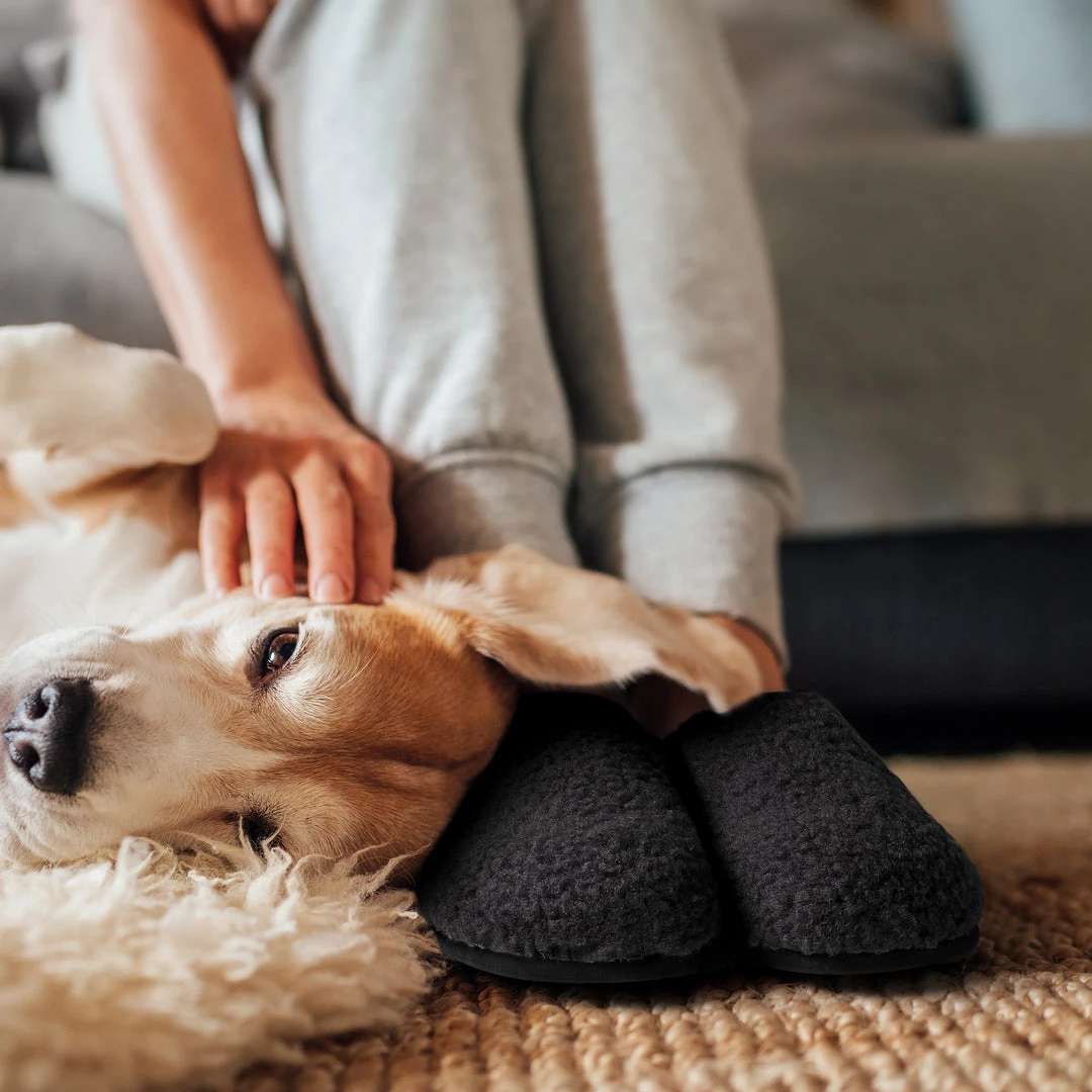 DREAM PAIRS Women's Indoor & Outdoor Cork Fuzzy Slippers 5 DREAM PAIRS Women's Indoor & Outdoor Cork Fuzzy Slippers