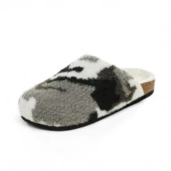 DREAM PAIRS Women's Indoor & Outdoor Cork Fuzzy Slippers 50 DREAM PAIRS Women's Indoor & Outdoor Cork Fuzzy Slippers